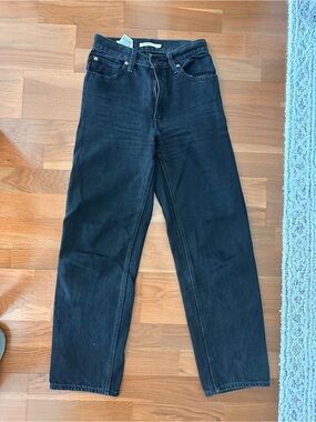 Levi's Women's Boyfriend Jeans - Black Denim
